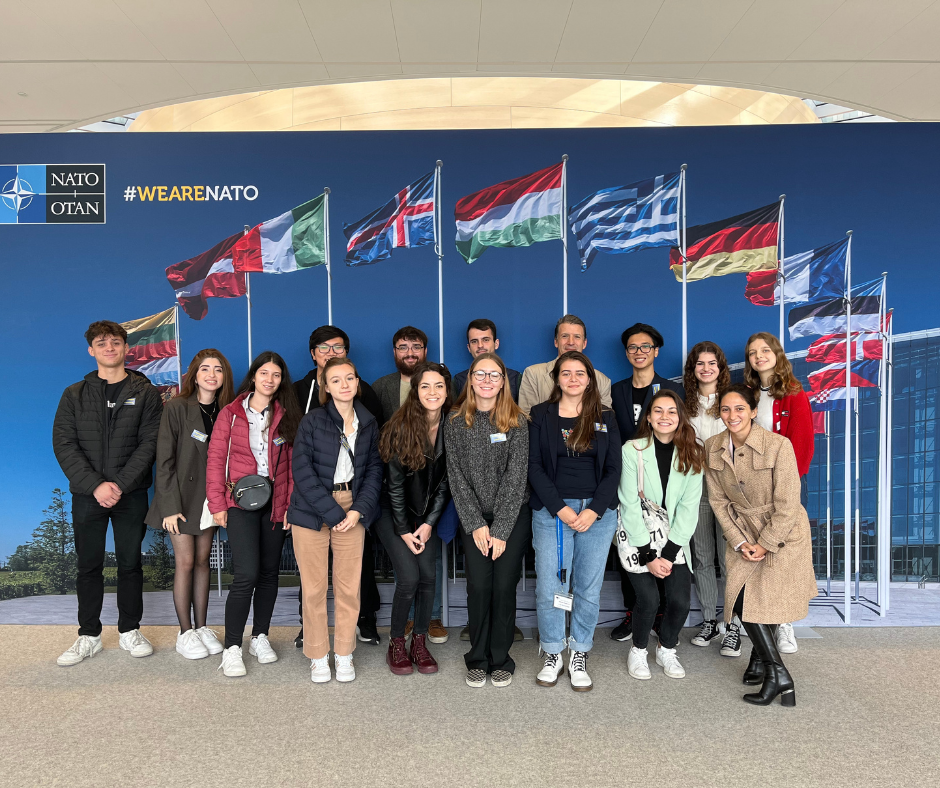 AUBG students visiting NATO headquarters