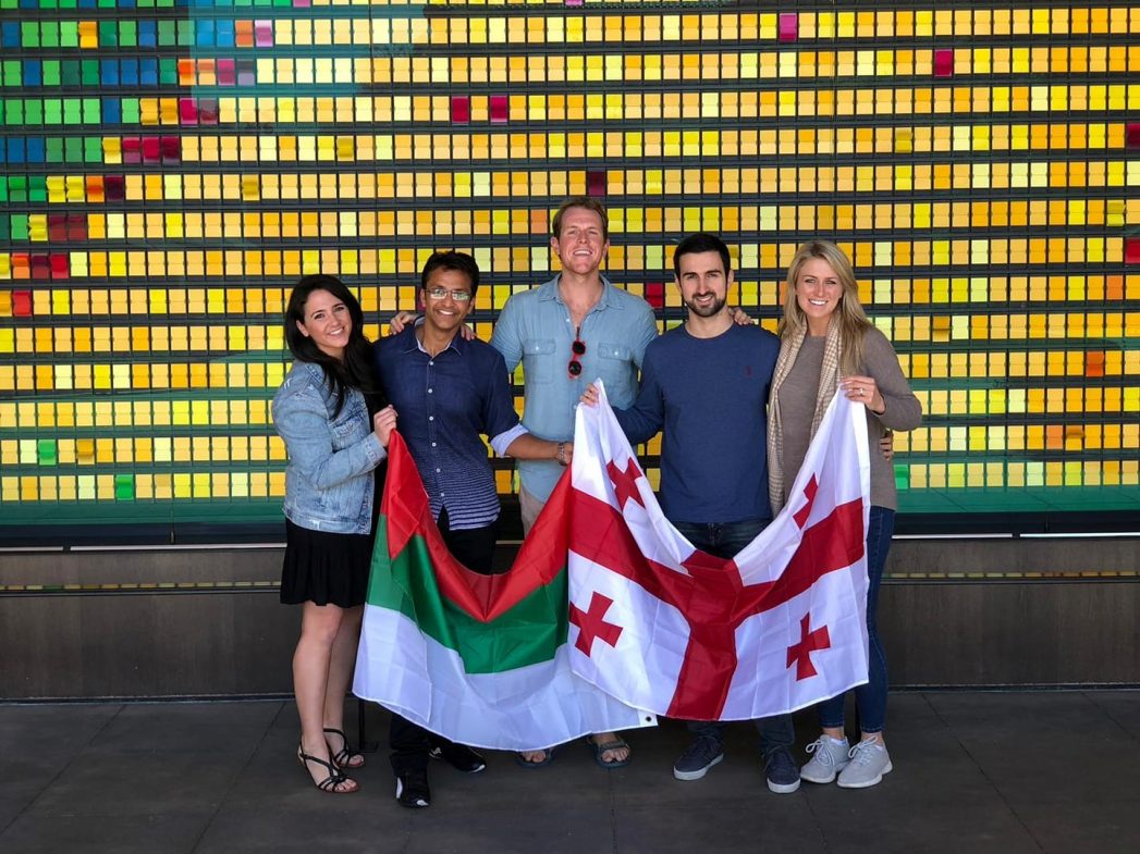 While at Stanford Business School, Davit, along with four other classmates, organized a Global Study Trip to Bulgaria and Georgia for 30 other students.