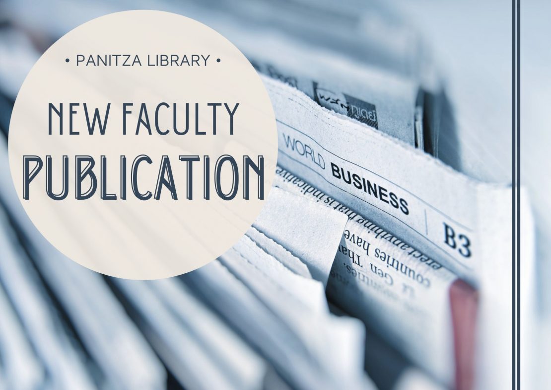 New Faculty Publication by Prof. Jeffrey Nilsen