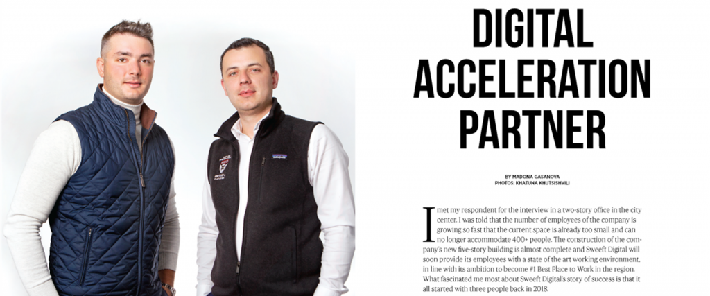 Digital Acceleration Partner – Vako Turnava | Author: Madona Gasanova
