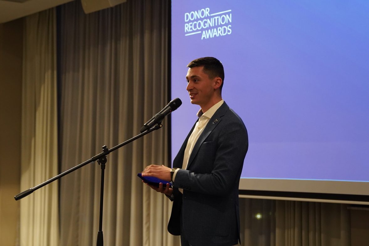 George Georgiev Donor Recognition