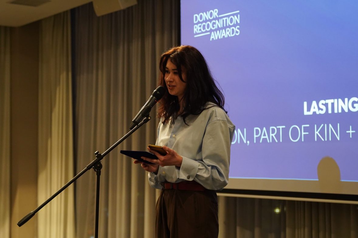 Anastasiia Mozghova Donor recognition