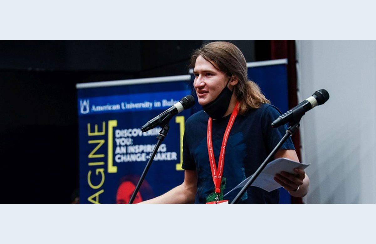 Yossif Marinov Wins AUBG MultiTalent Quest 2021, Full Four-Year Scholarship