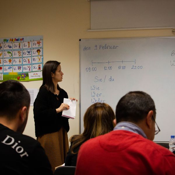 Aleksandrina Pandurska teaches at ELI at AUBG