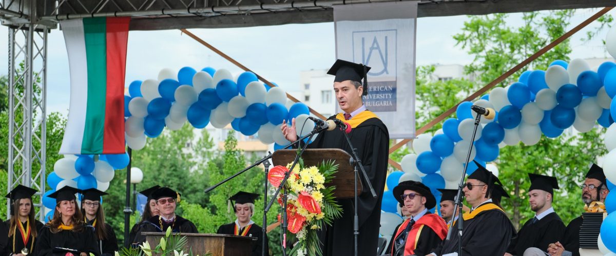 Christo Grozev (’95) at Commencement 2022: ‘Honor the truth and follow your dreams with dignity and passion”