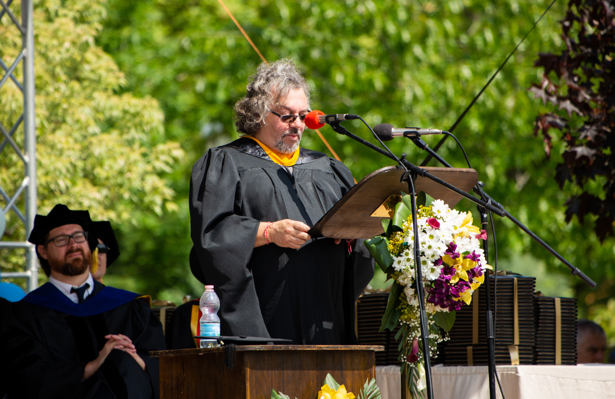 Manol Peykov AUBG commencement 2023