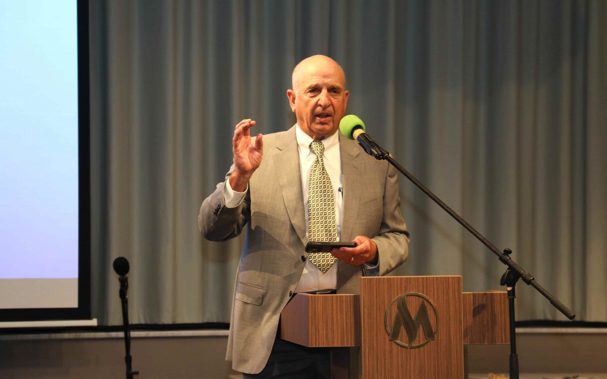 AUBG Board Chair Mike Marvin Welcomes Dr. Jacob to CIDC