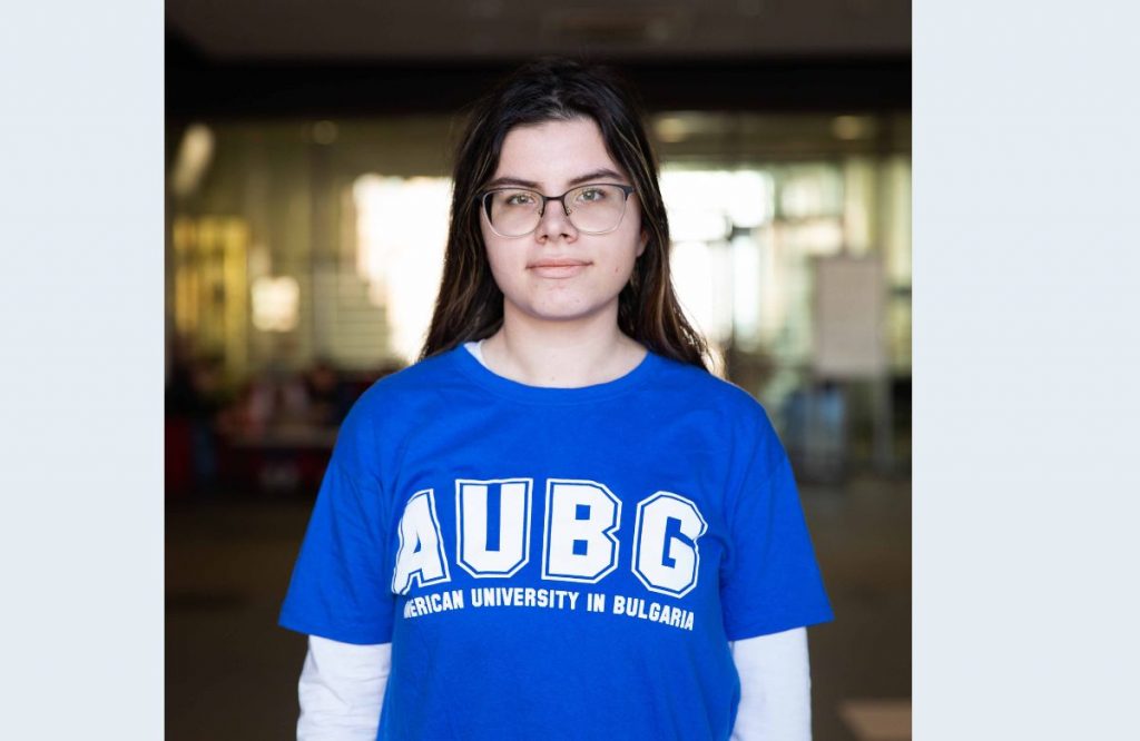 Alexandrina Mehandzhiyska Pursuing Her Interests at AUBG featured image