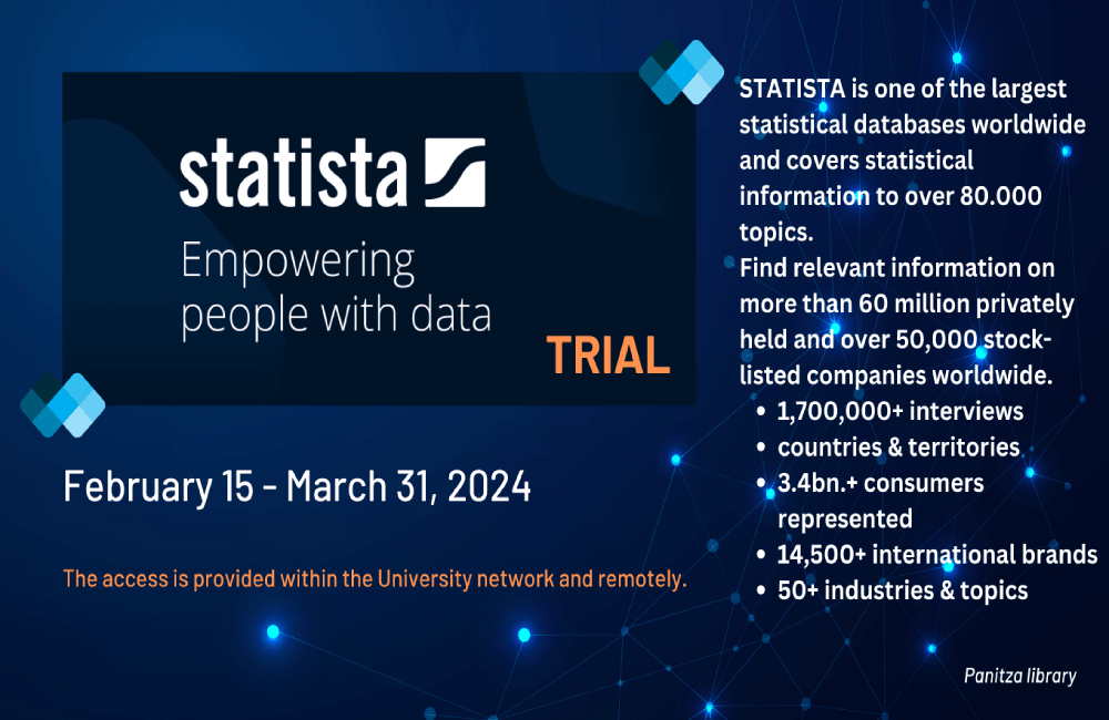 Statista Trial (February 15 – March 31, 2024) featured image