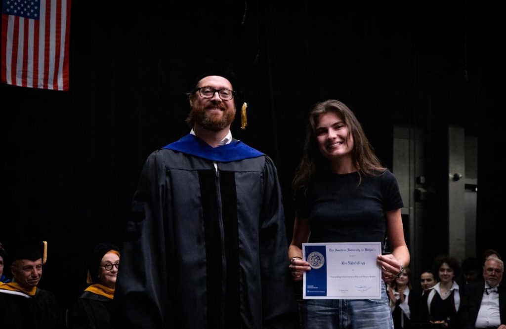 AUBG Honors Convocation student