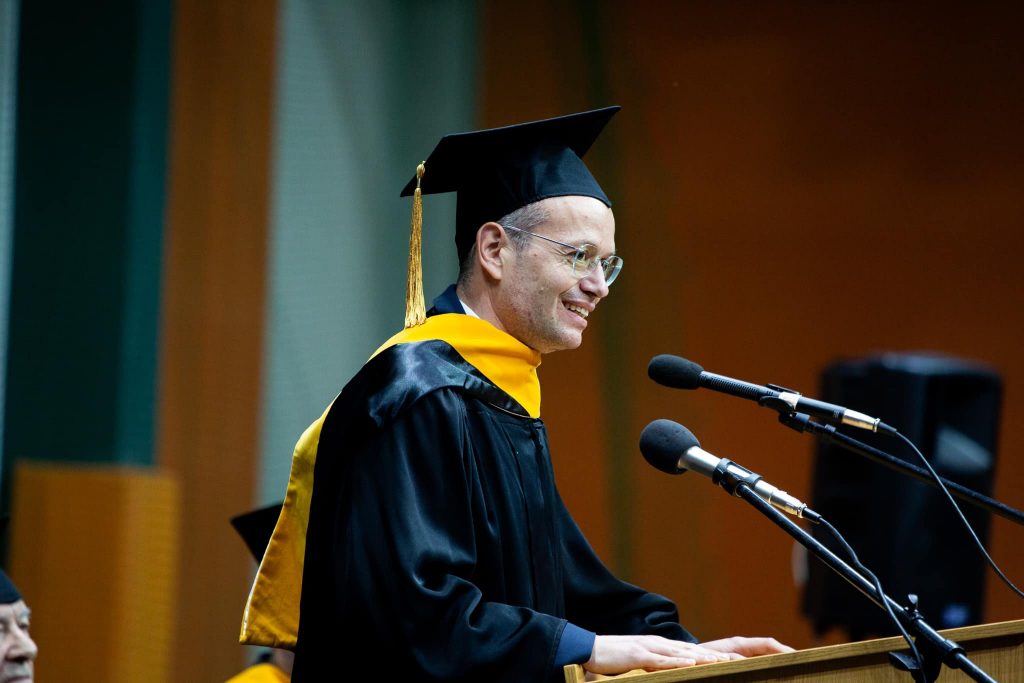 AUBG Commencement 2024 Mayor Baykushev