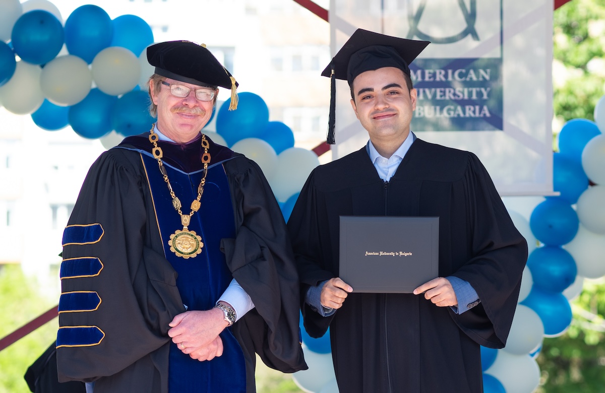 Ilia Dobrev (’21) Staying Close to the AUBG Community