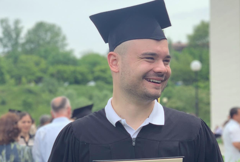 Tchaprachikoff Scholar Dobromir Dragotinov (’19): ‘The Scholarship has made it possible for me to pursue my dreams’ featured image
