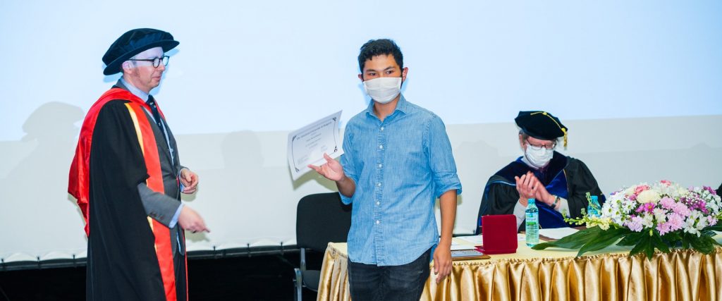Oraz Kereibayev 2021 Honors Convocation