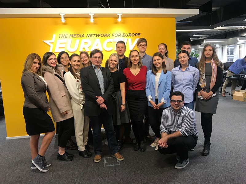 AUBG Students in Brussels