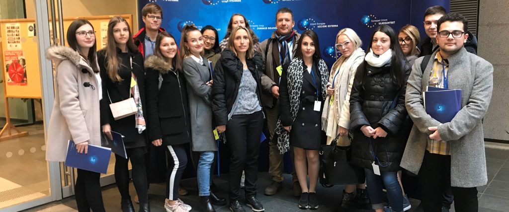AUBG Students in Brussels