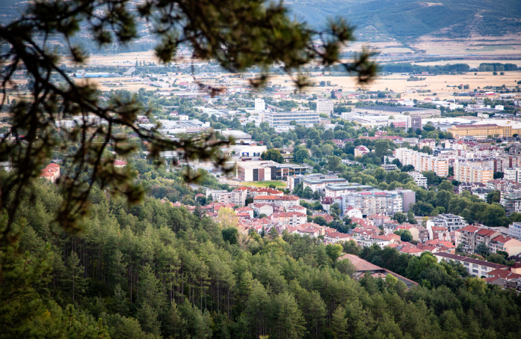 Blagoevgrad - View from The Cross