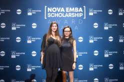 Jane Dimitrova and Nikoleta Popkostadinova (‘06) Awarded at the NOVA EMBA Gala featured image