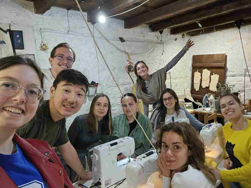 AUBG Alumni Profile - Aelita Khusnutdinova (‘24) - Sustainable fashion workshop