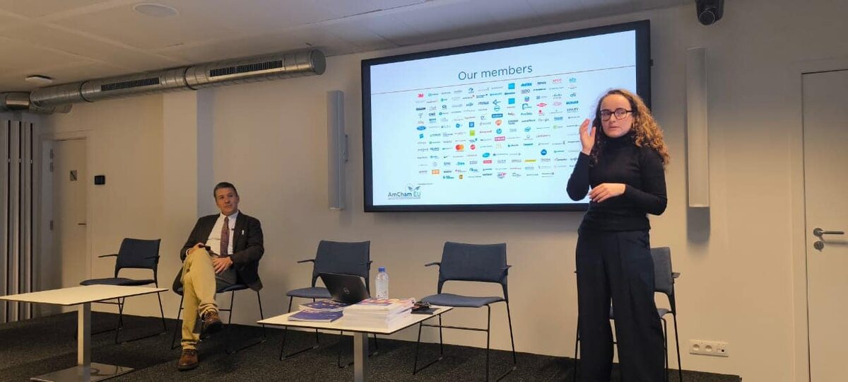 Visit at AMCHAM EU