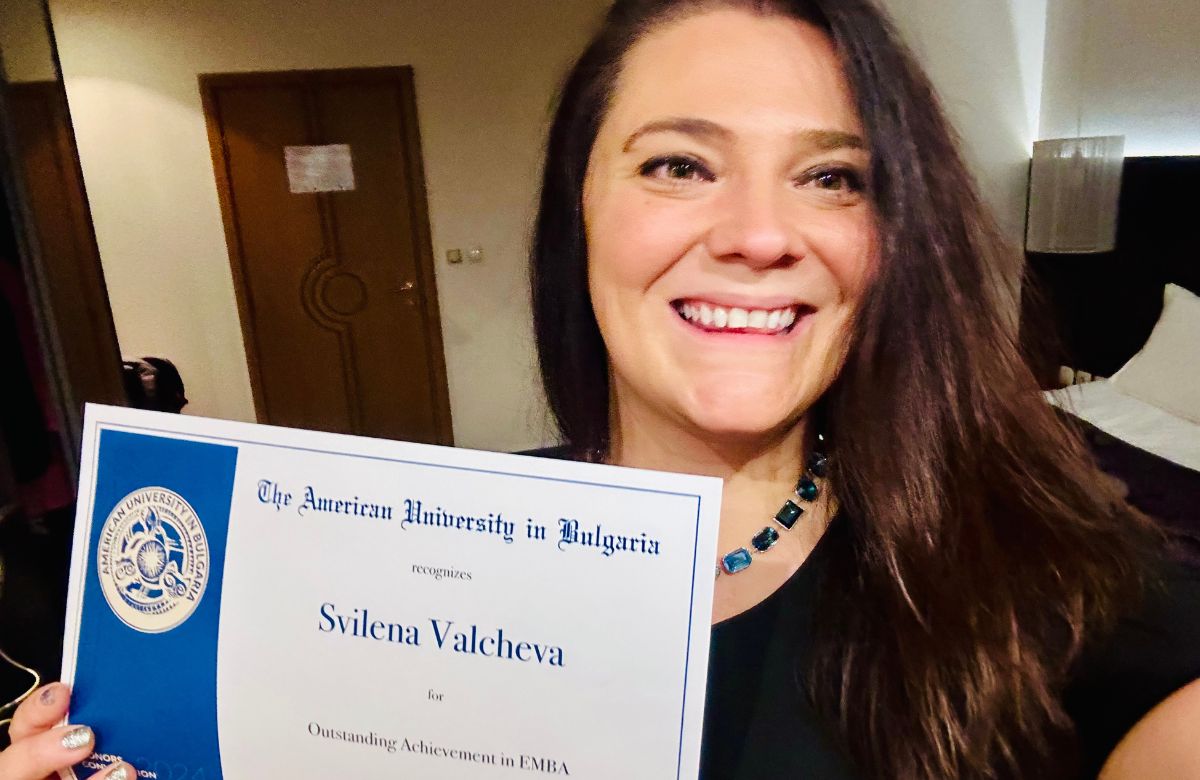 Svilena Valcheva Valedictorian