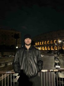AUBG student Ben Whyman enjoying a chill evening in Rome, Italy