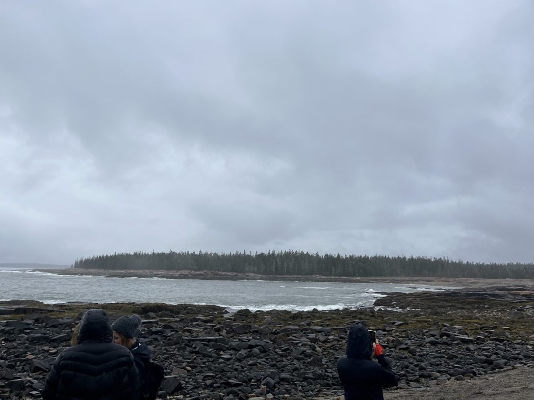 AUBG student Kledis Zaimi on an exchange program at University of Maine for a semester abroad.