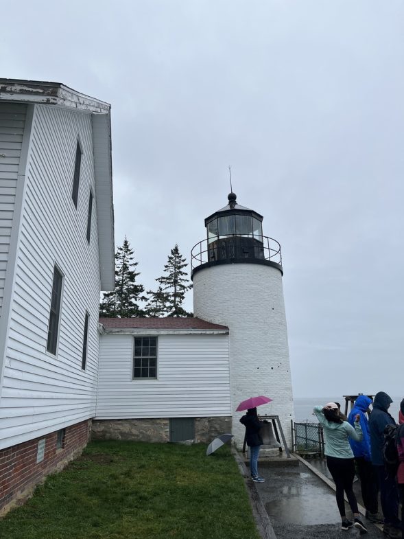 AUBG student Kledis Zaimi on an exchange program at University of Maine for a semester abroad.