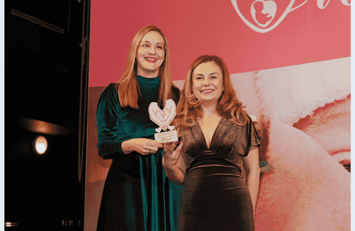 UBG Alumna Violeta Macheva at 'Dream for a Child' Ceremony