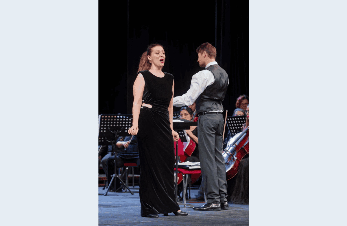 AUBG Alumna Velichka Minkova Performing