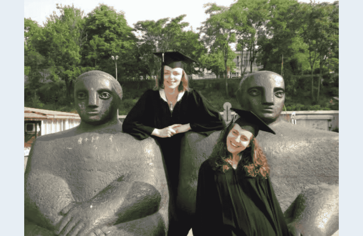 AUBG Alumna Velichka Minkova at Her Graduation