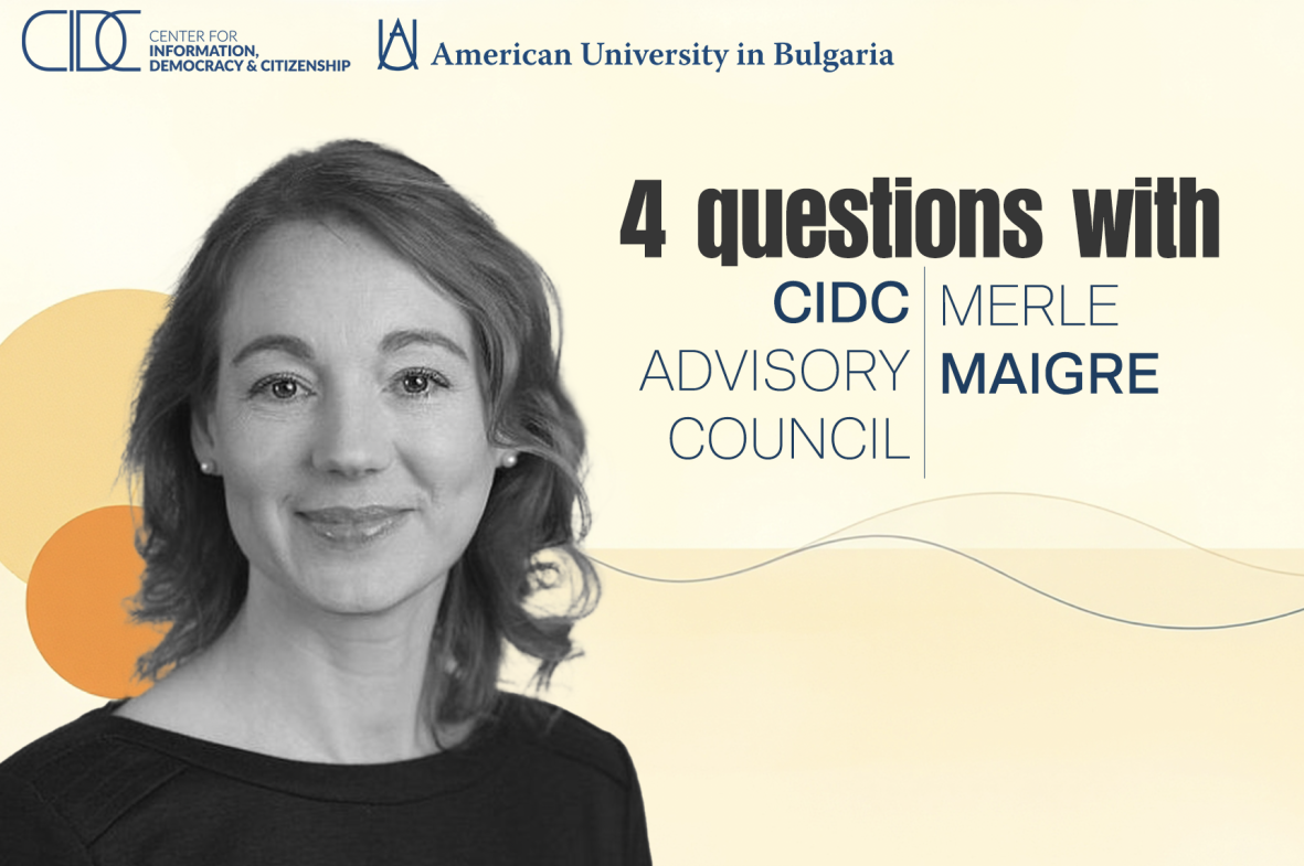 Four Questions with CIDC Advisory Council: Merle Maigre