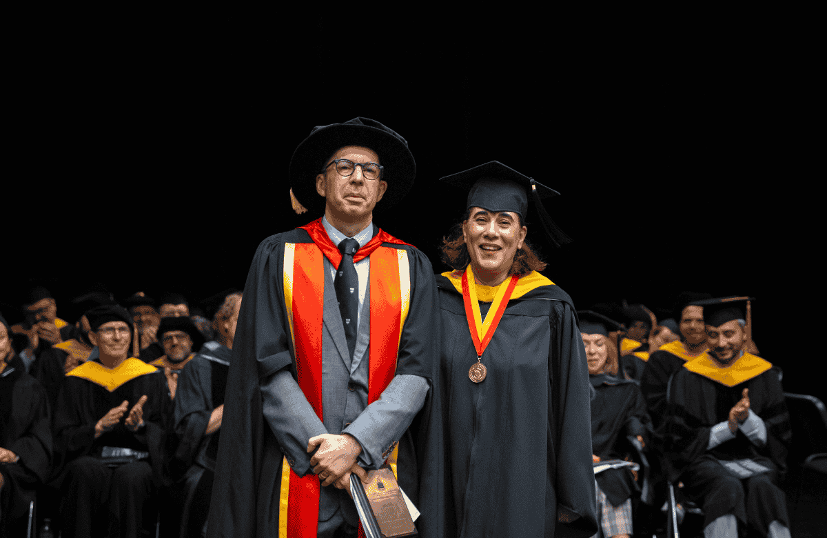 AUBG Honors Convocation 2025 - Dean Robert White and Dean Sabina Wien