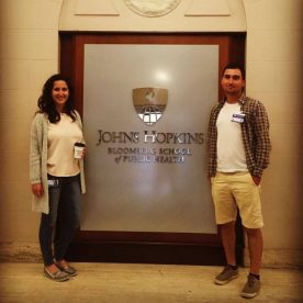 AUBG Simona Atanasova at John Hopkins