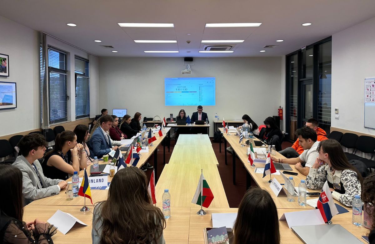 Model European Union Blagoevgrad 2025: Students Step into the Shoes of European Leaders