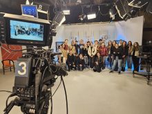 AUBG Students Explore the World Behind the Screen at BNT Studio featured image