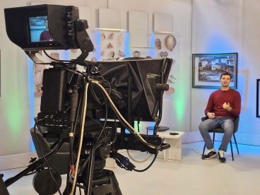 AUBG students visit Bulgarian National Television