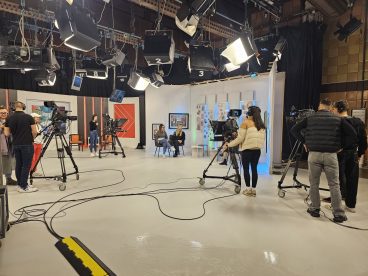 AUBG students visit Bulgarian National Television