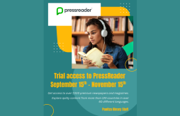 Two-month institutional trial access to PressReader featured image