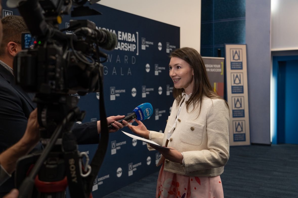 NOVA AUBG EMBA Vanya Trendafilova TV