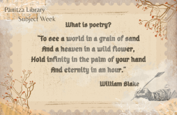 Subject Week: Poetry featured image