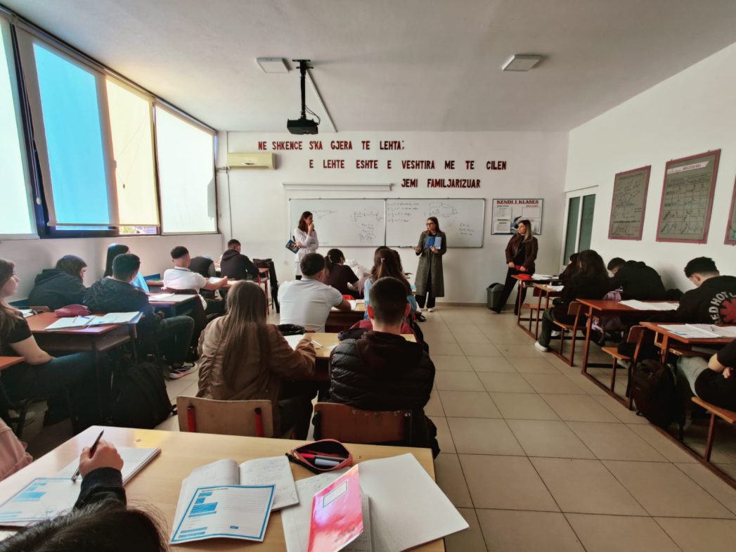 AUBG in Albanian schools fall 2025 4