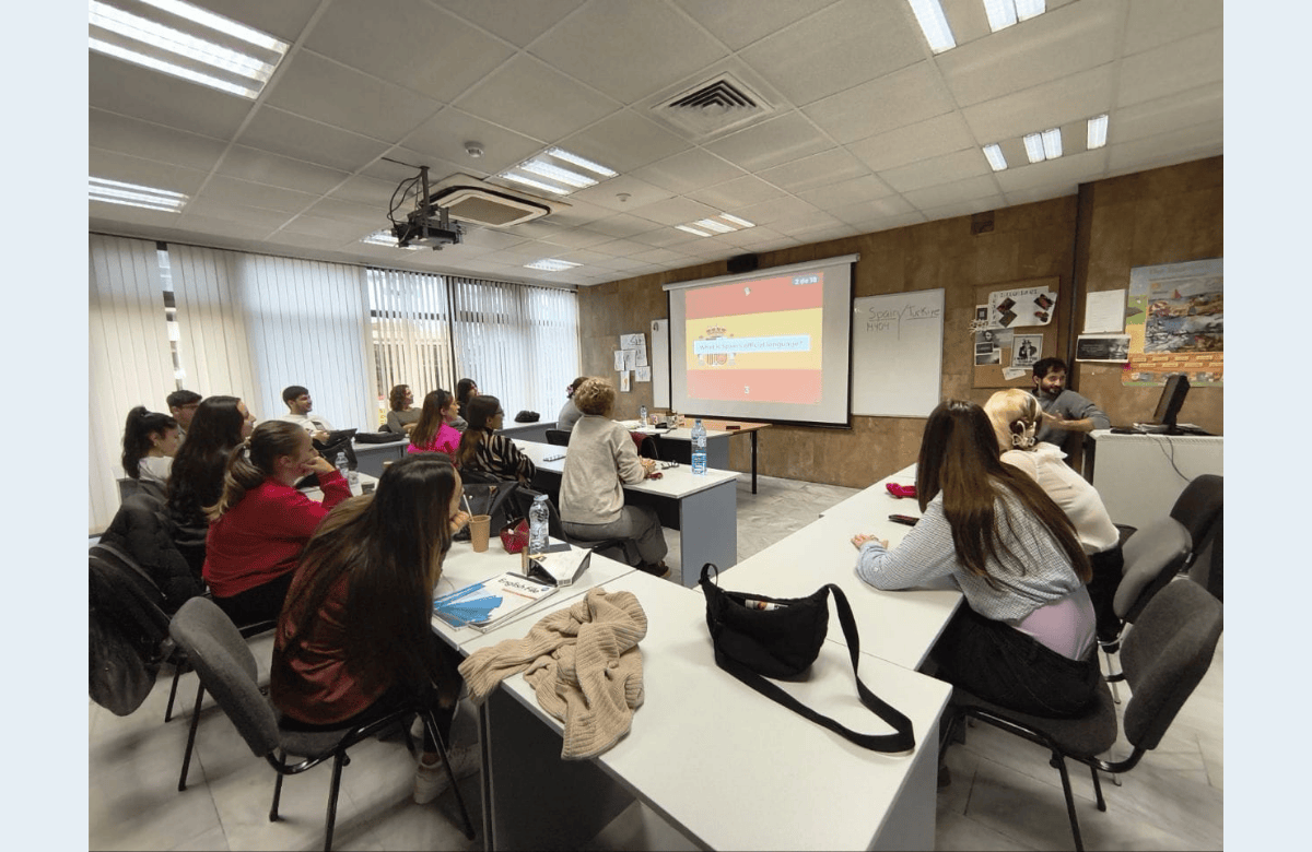 AUBG’s English Language Institute Welcomes Students and Instructors from Spain