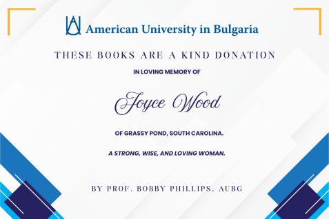 Books Donated by Prof. Bobby Phillips featured image